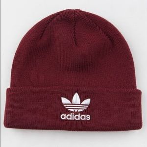 Burgundy Adidas XL Beanie